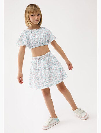 Rok conguitos falda con mariposas