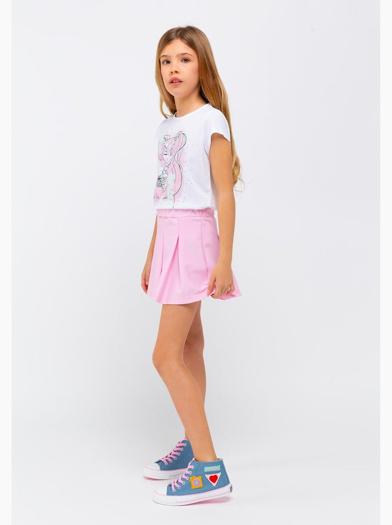 Rok conguitos Roze - Kiabi