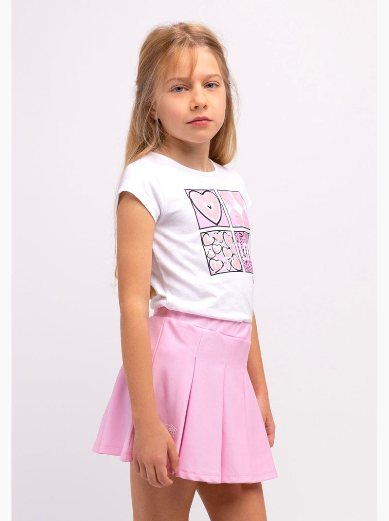Rok conguitos Roze - Kiabi