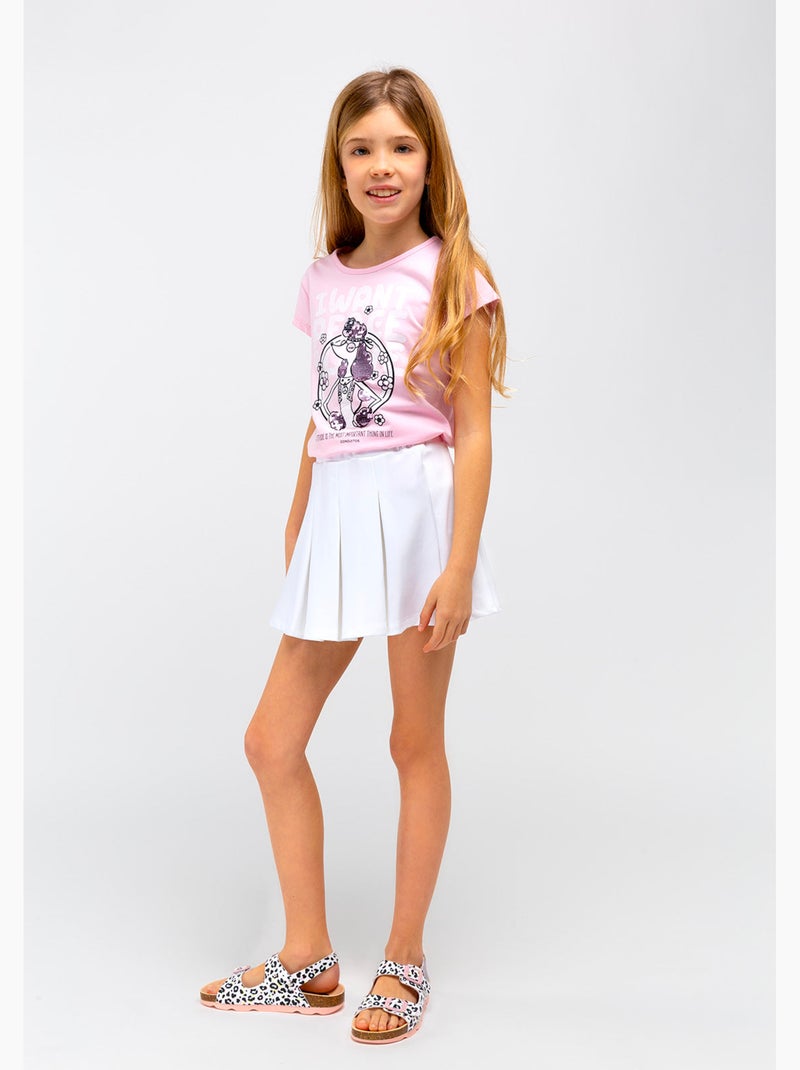 Rok conguitos Wit - Kiabi