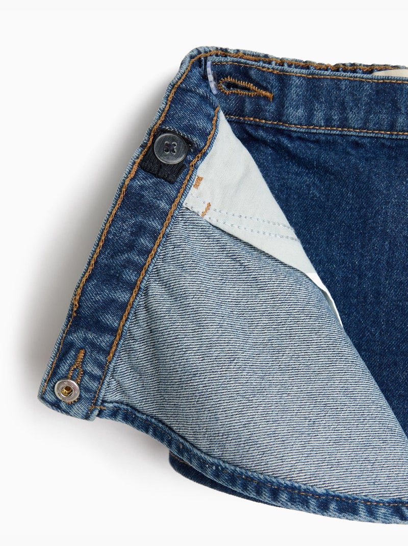 Rok-korte broek, mo fashion Blauw - Kiabi