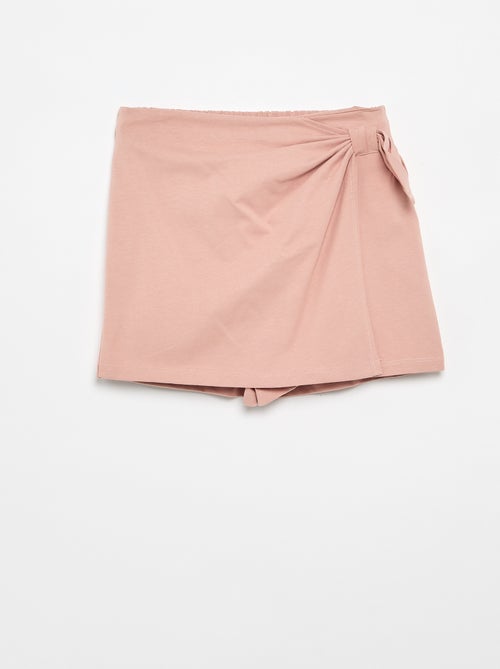 Rok met decoratieve strik - Kiabi