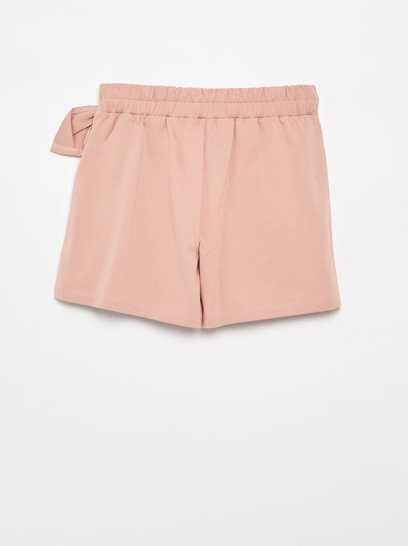 Rok met decoratieve strik Rose - Kiabi