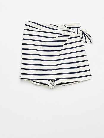 Rok met decoratieve strik