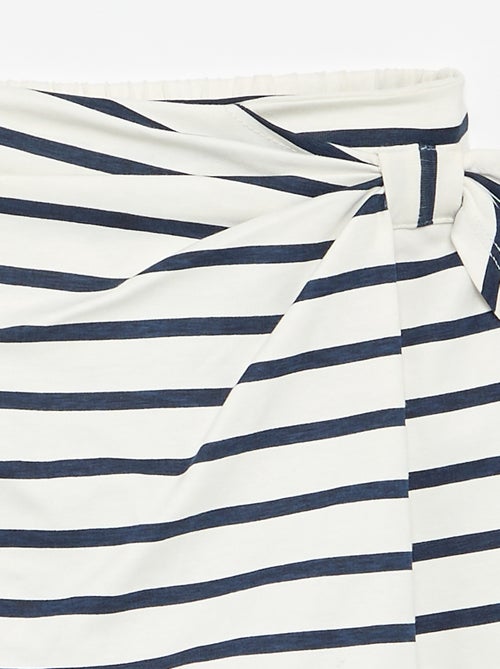 Rok met decoratieve strik - Kiabi