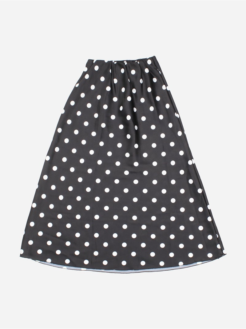 Rok met elastiek - Kids Star Zwart - Kiabi