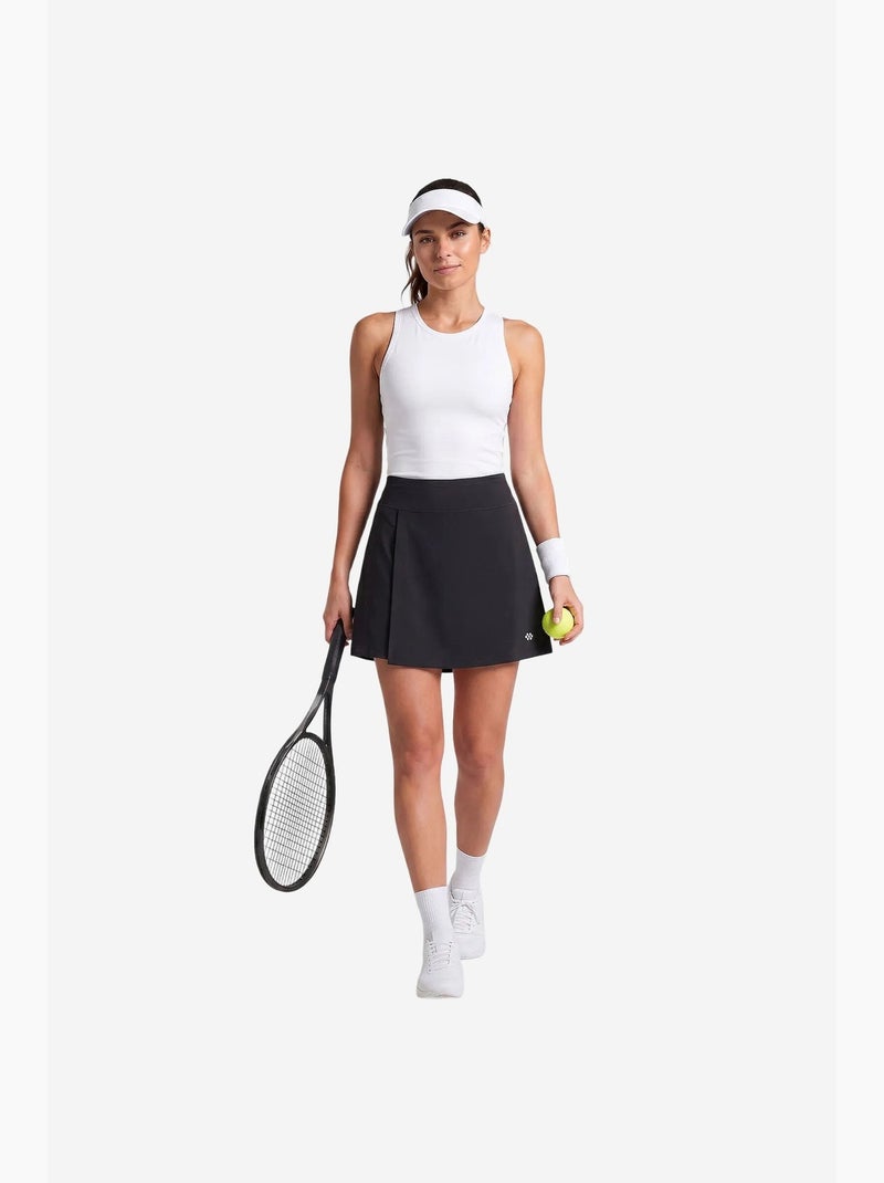 Rok met hoge taille tommy Zwart - Kiabi