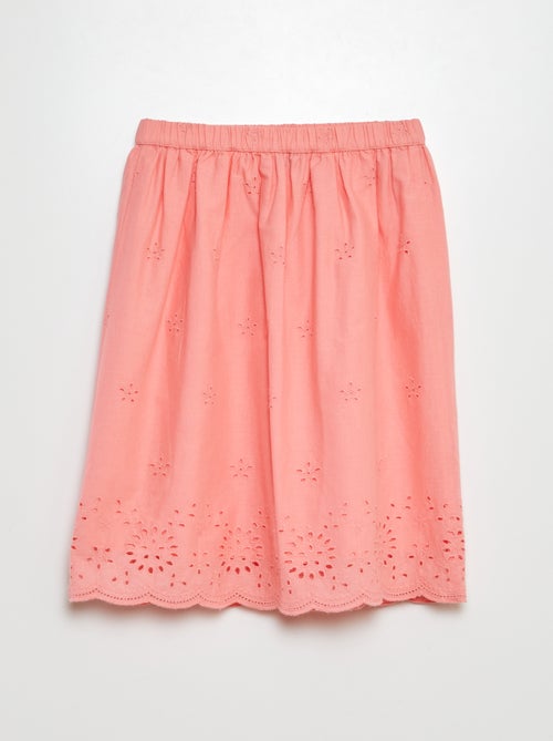 Rok met kanten motiefjes - Kiabi