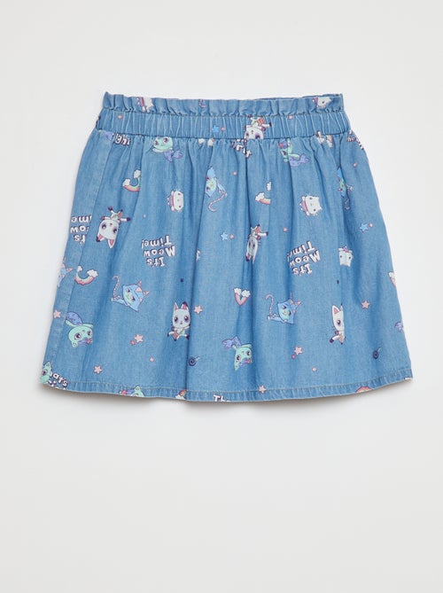 Rok met paperbagtaille 'Gabby's poppenhuis' - Kiabi