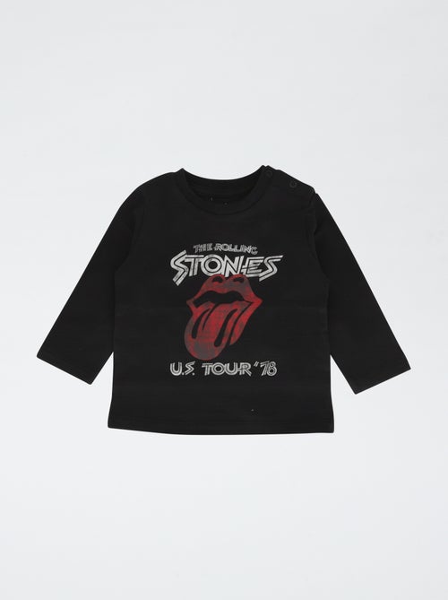 Rolling Stones-T-shirt met korte mouwen - Kiabi