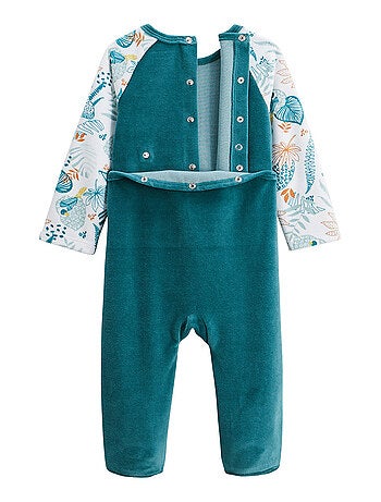 Romeo velours babypyjama's
