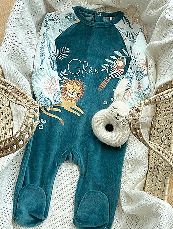 Romeo velours babypyjama's