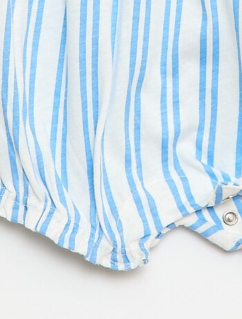 Romper met print van katoenen jersey
