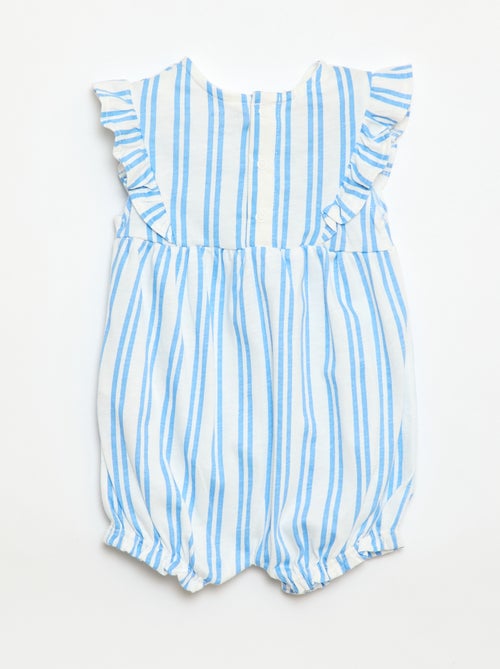 Romper met print van katoenen jersey - Kiabi