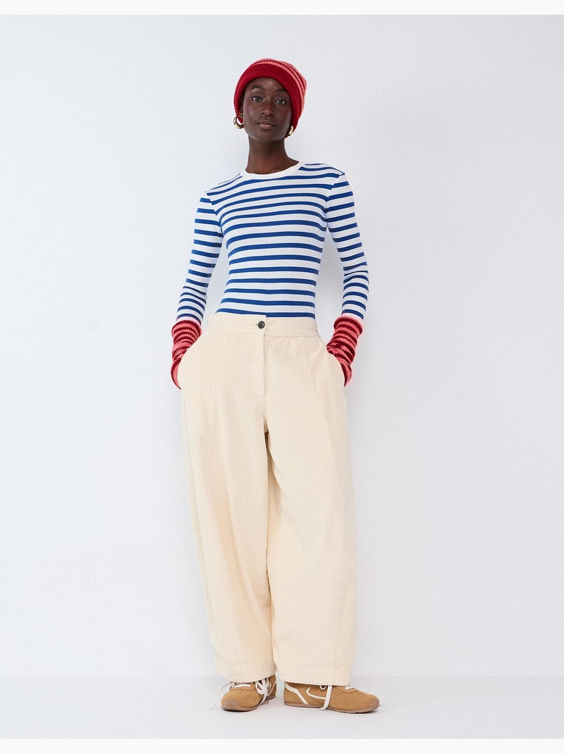 Romper van modal, mo fashion Blauw - Kiabi