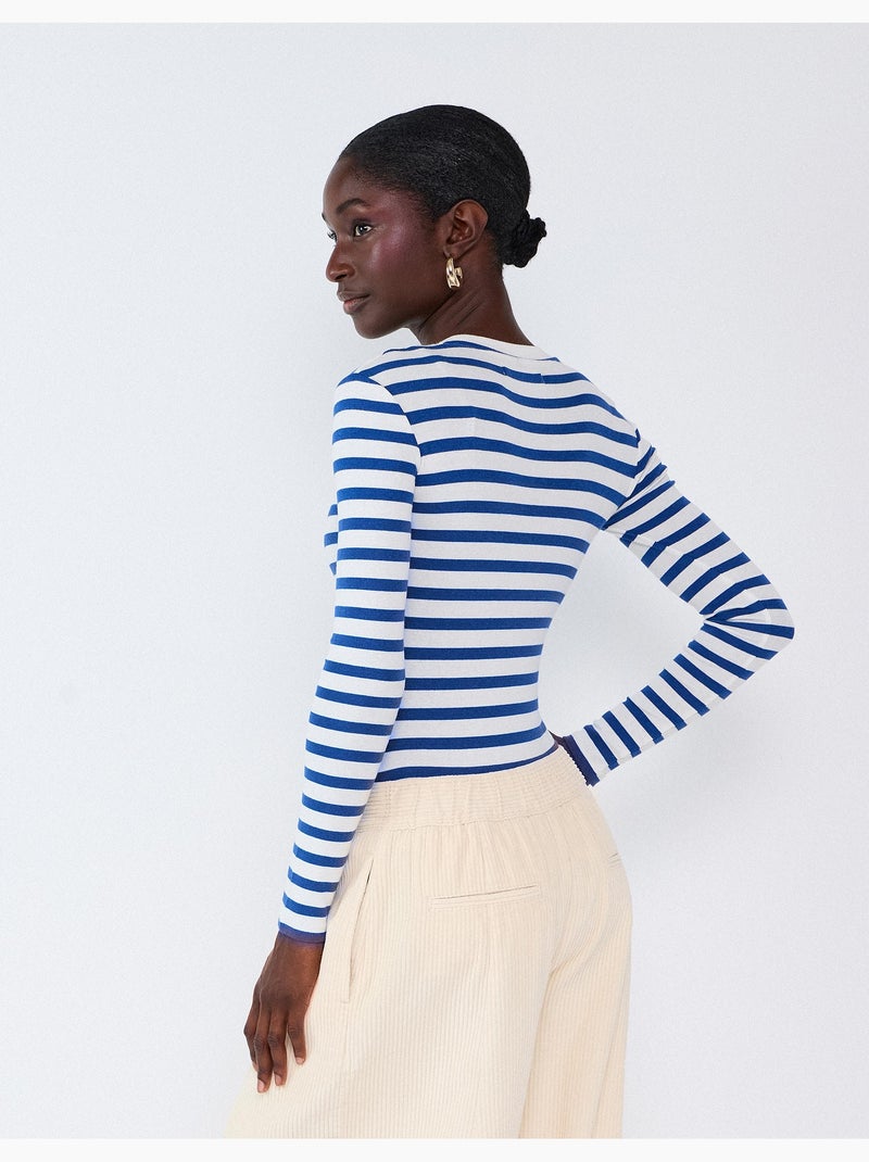 Romper van modal, mo fashion Blauw - Kiabi