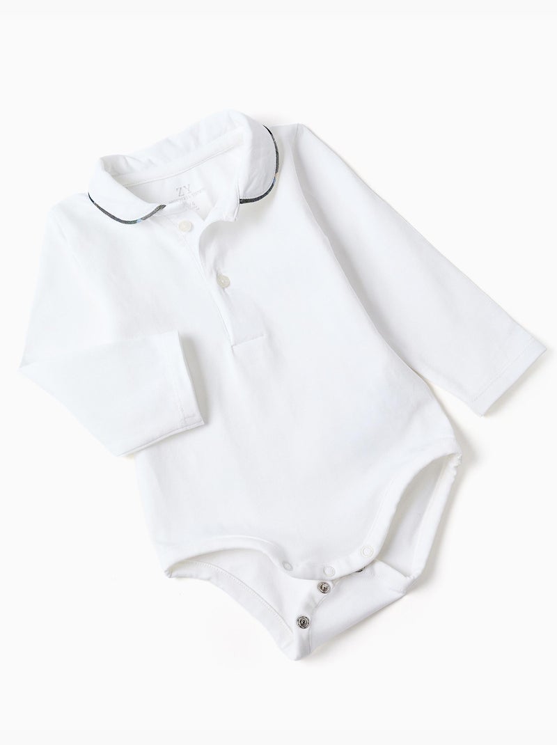 Rompertje + geruite shorts b&s Donkerblauw - Kiabi