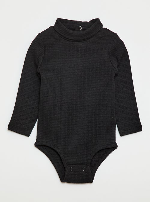 Rompertje met fijn ajourmotiefje en opstaande kraag - Kiabi