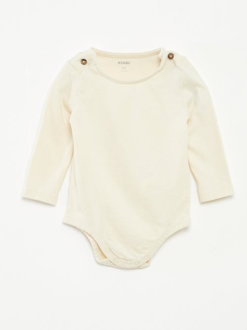 Rompertje + tuinbroek van zachte, luchtige katoen - 2-delig - Kiabi