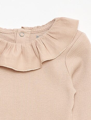 Rompertje van ribstof met kraagje