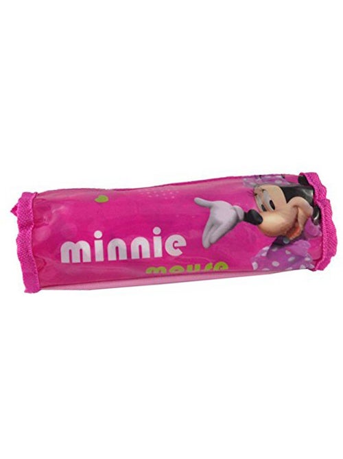 Rond pennenzak enduit glanzend motief Minnie van de merk Minnie - Kiabi