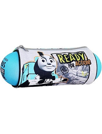 Rond pennenzak neopreen bedrukt Thomas & Friends vak met ritssluiting