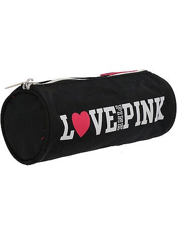 Rond pennenzak school CMP Love Pink - Ritssluiting 22 cm