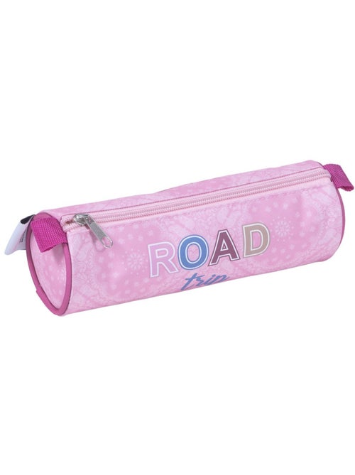Rond pennenzak stof bedrukt Road Trip Teo Jasmin - Kiabi Rond pennenzak stof bedrukt Road Trip Teo Jasmin - Kiabi