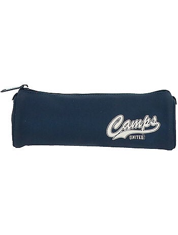 Rond pennenzak textiel effect denim Camps