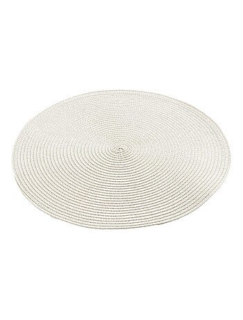 Ronde en kleurrijke placemat
