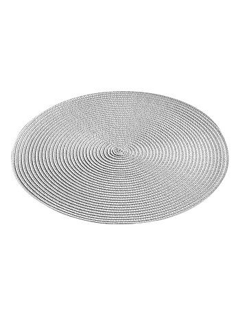 Ronde en kleurrijke placemat