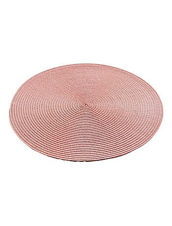 Ronde en kleurrijke placemat