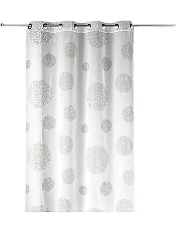 Ronde gordijnen met magnetische print