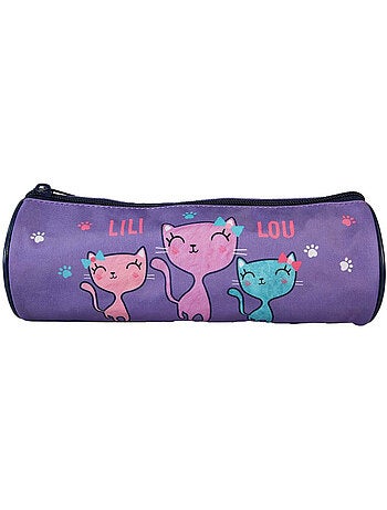 Ronde Lili Lou Kat-pennenzak 22 cm