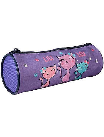 Ronde Lili Lou Kat-pennenzak 22 cm