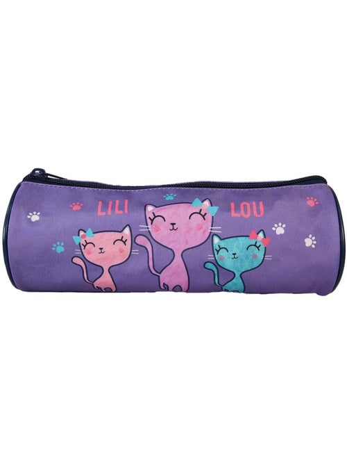 Ronde Lili Lou Kat-pennenzak 22 cm - Kiabi Ronde Lili Lou Kat-pennenzak 22 cm - Kiabi
