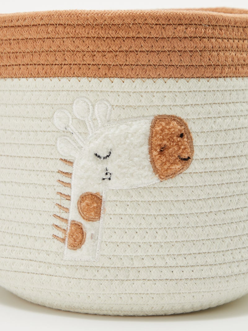 Ronde mand van touw - Giraf Groen - Kiabi