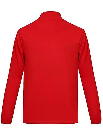 Rood umbro vest met rits voor jongens