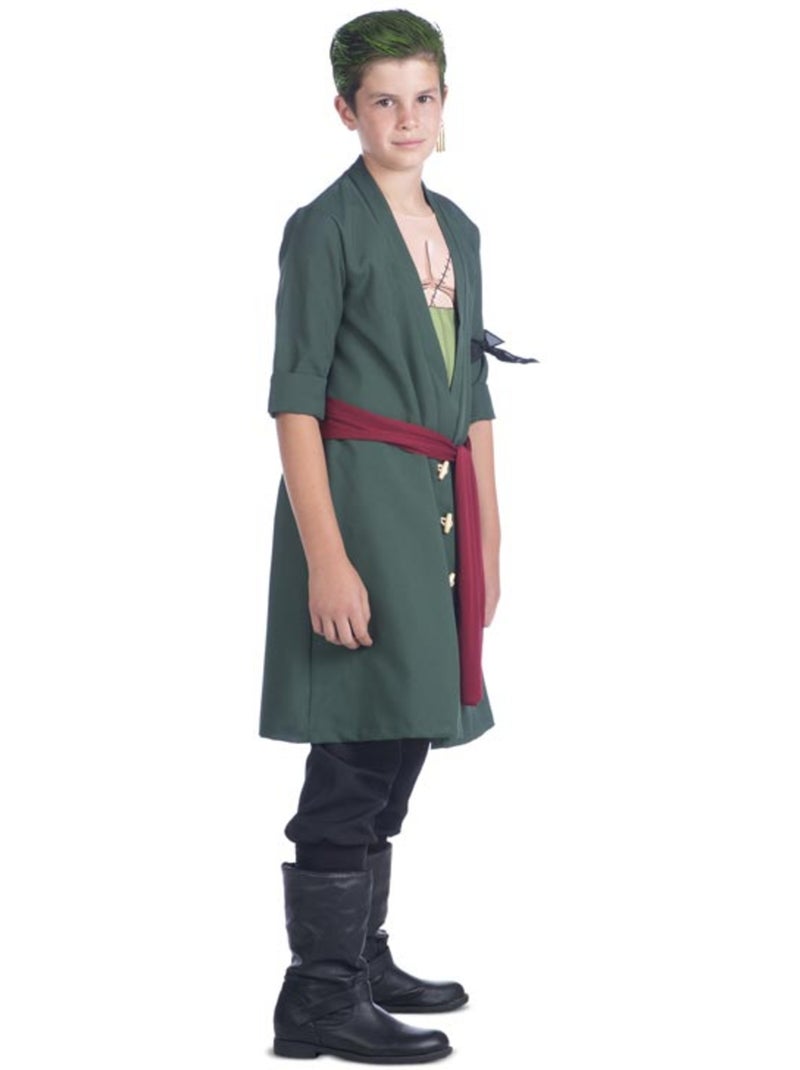 Roronoa Zoro-kostuum uit één stuk Multicolor - Kiabi