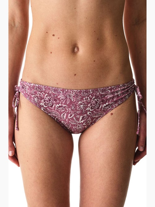 Rosa ring gebloemd bikinibroekje met middelhoge taille penti - Kiabi Rosa ring gebloemd bikinibroekje met middelhoge taille penti - Kiabi