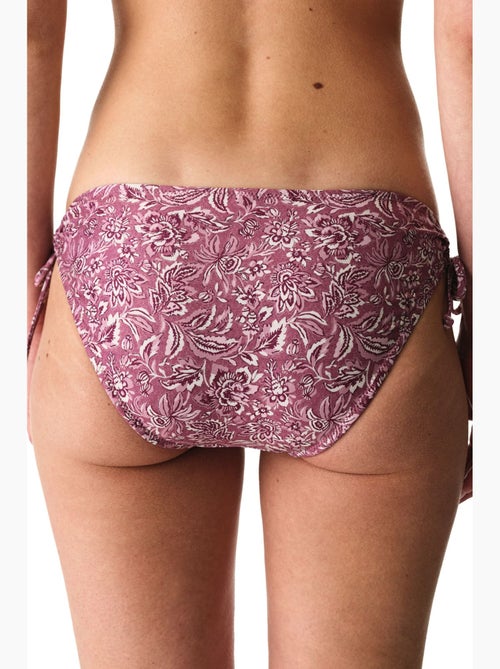 Rosa ring gebloemd bikinibroekje met middelhoge taille penti - Kiabi Rosa ring gebloemd bikinibroekje met middelhoge taille penti - Kiabi