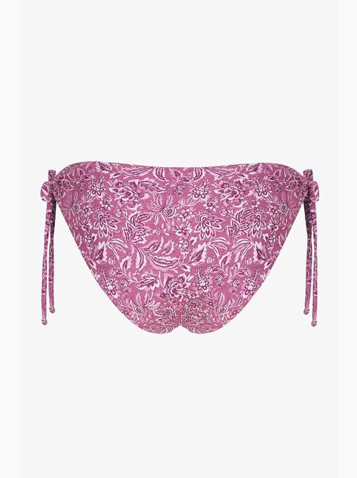 Rosa ring gebloemd bikinibroekje met middelhoge taille penti - Kiabi Rosa ring gebloemd bikinibroekje met middelhoge taille penti - Kiabi