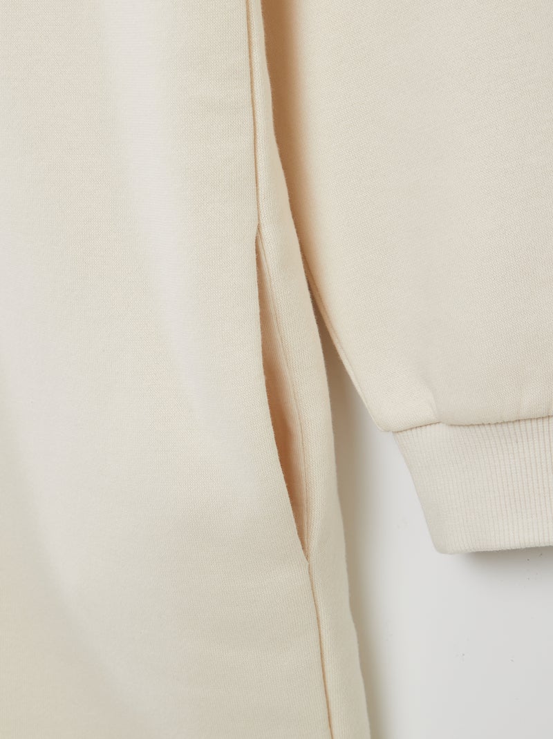 Rose sweat à capuche - So Easy Beige - Kiabi