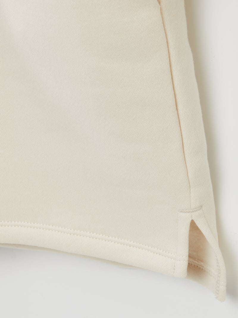 Rose sweat à capuche - So Easy Beige - Kiabi