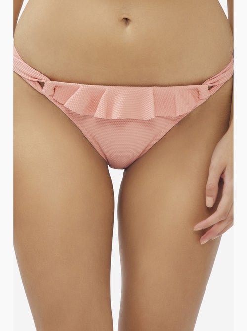Rosey bikinibroekje met volant aan de zijkant penti - Kiabi Rosey bikinibroekje met volant aan de zijkant penti - Kiabi