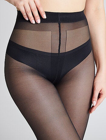 Rosie lot de 2 collants unis - rougegorge lingerie
