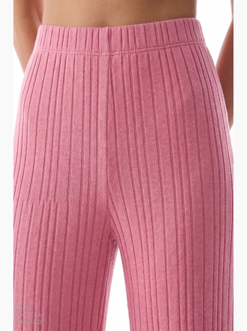 Rosy pyjamaset met lange mouwen en broek penti - Kiabi Rosy pyjamaset met lange mouwen en broek penti - Kiabi