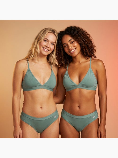 ROXY Set 2 meisjes sport-bh slip katoen officiële licentie - Kiabi