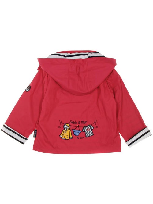 Roze gewaxte parka voor meisjes - win's junior - Kiabi Roze gewaxte parka voor meisjes - win's junior - Kiabi