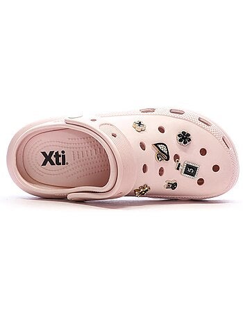 Witte platform klompen voor dames - xti 143888